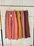 Summer Cotton Loose Wide Leg Trousers